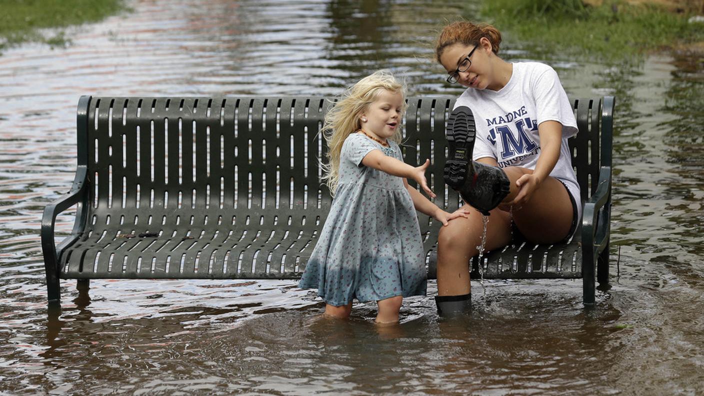 Acqua alta: un'occasione per giocare