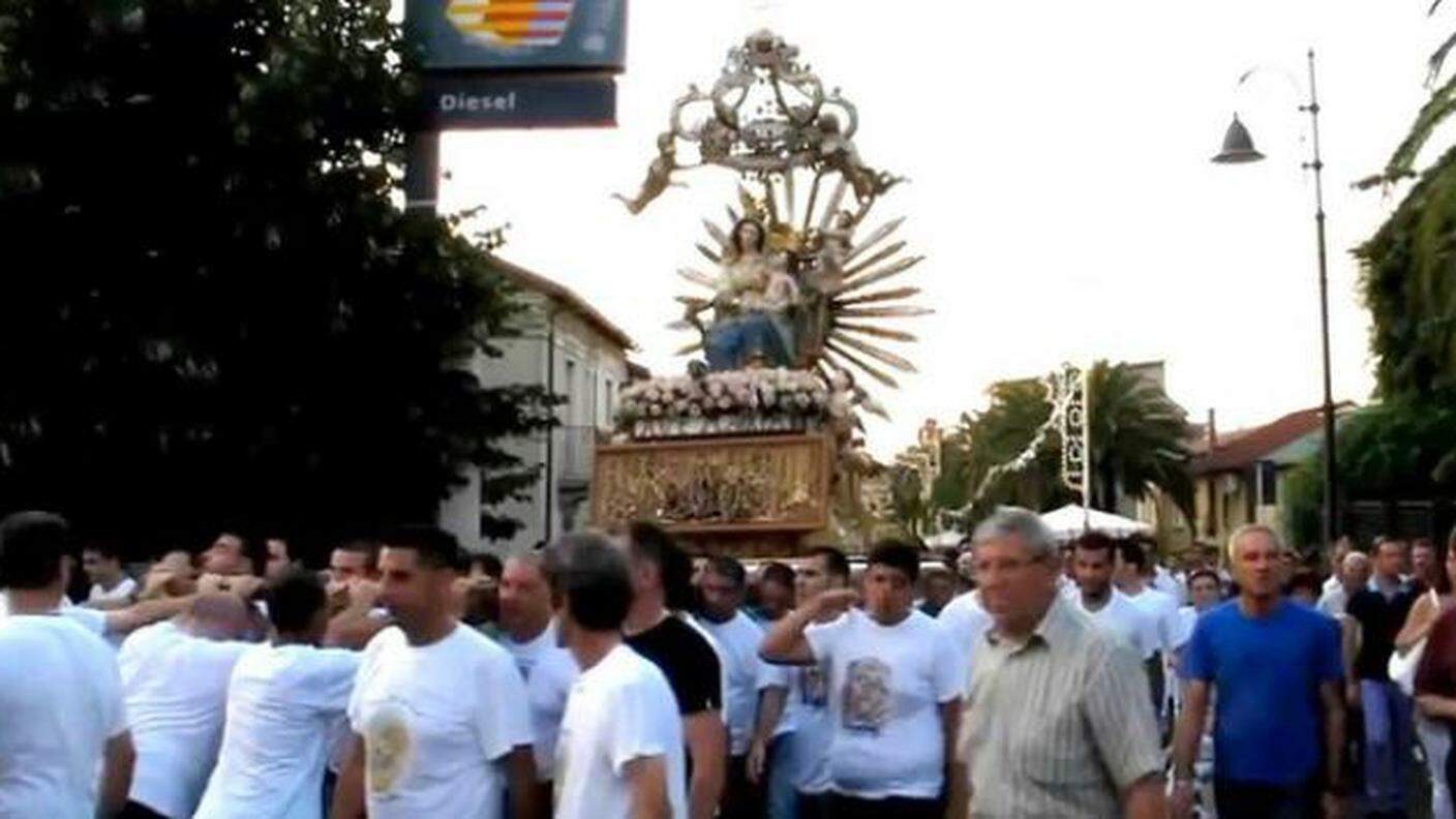 La processione della Madonna delle Grazie