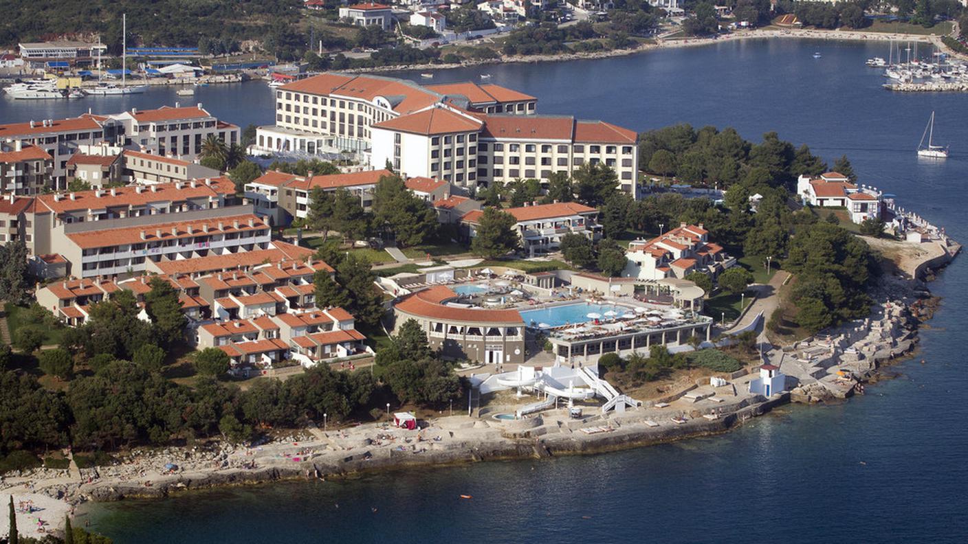 Un villaggio turistico a Pula