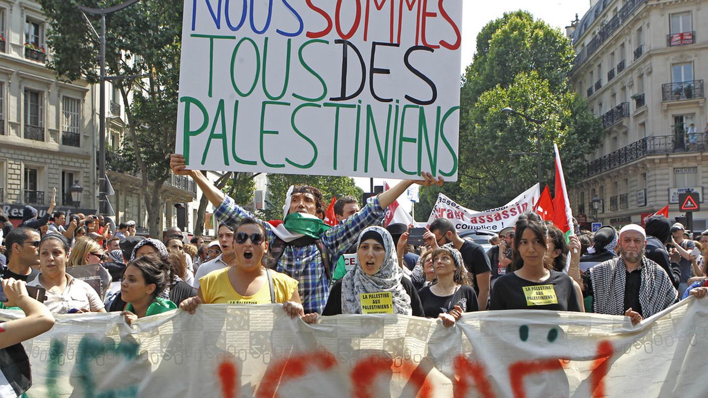 Sostegno ai palestinesi, accuse a Israele