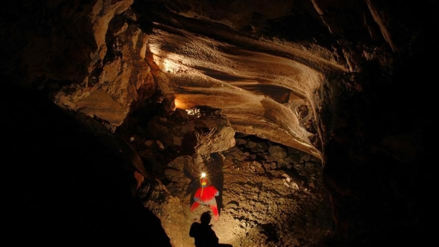 All'interno della grotta