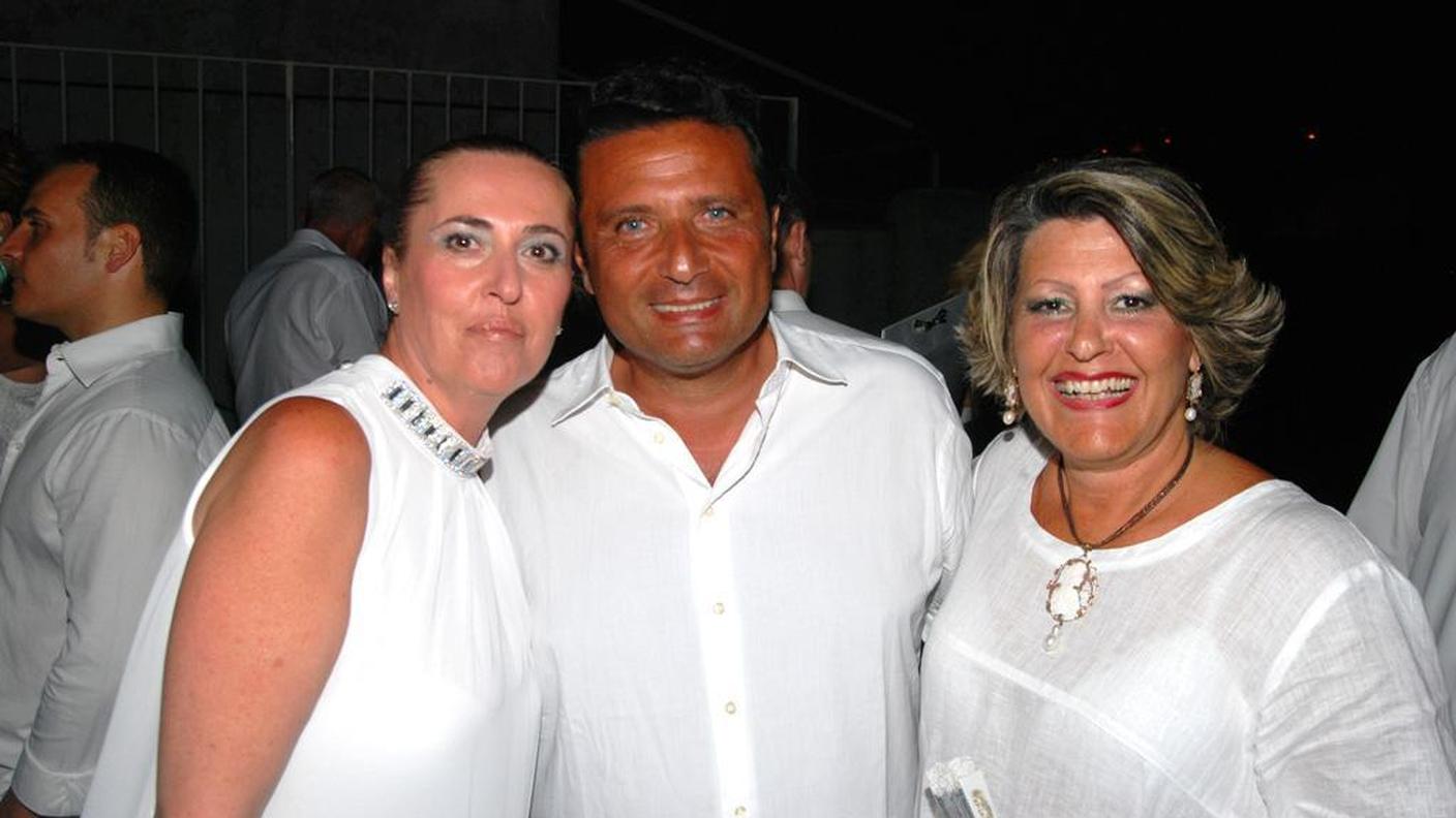 Uno degli scatti della serata privata