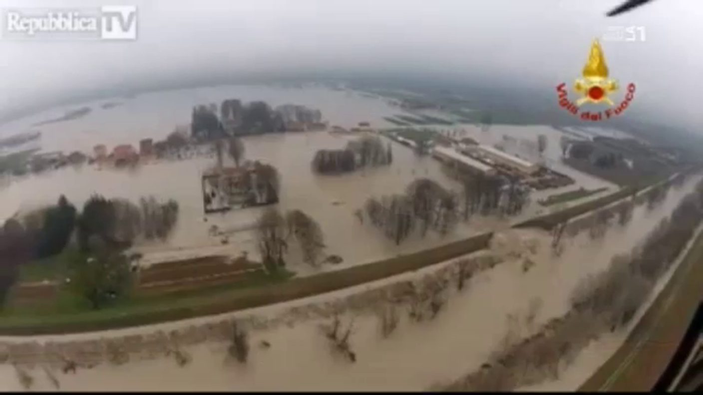 Maltempo imperversa in Itala e Francia