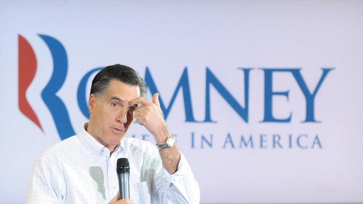 Il candidato repubblicano alla Casa Bianca, Mitt Romney