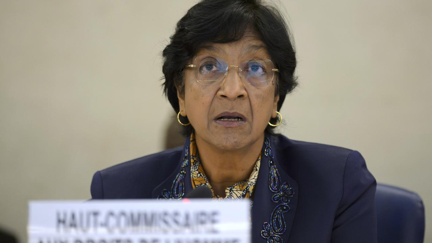 L'alto commissario dell'ONU per i diritti umani, Navi Pillay