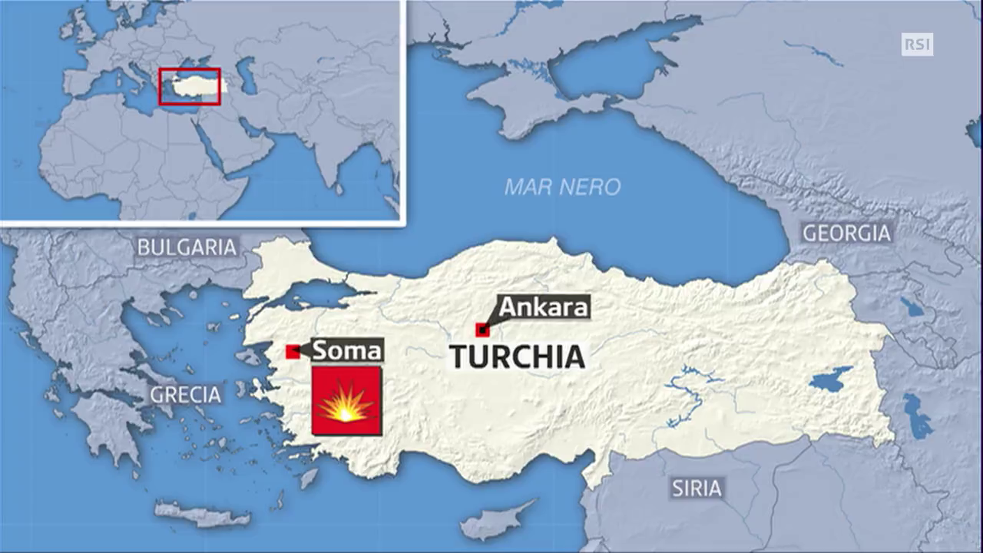 TG20 DEL 14.05.2014: "TRAGEDIA IN TURCHIA" DI EMANUELE DI MARCO