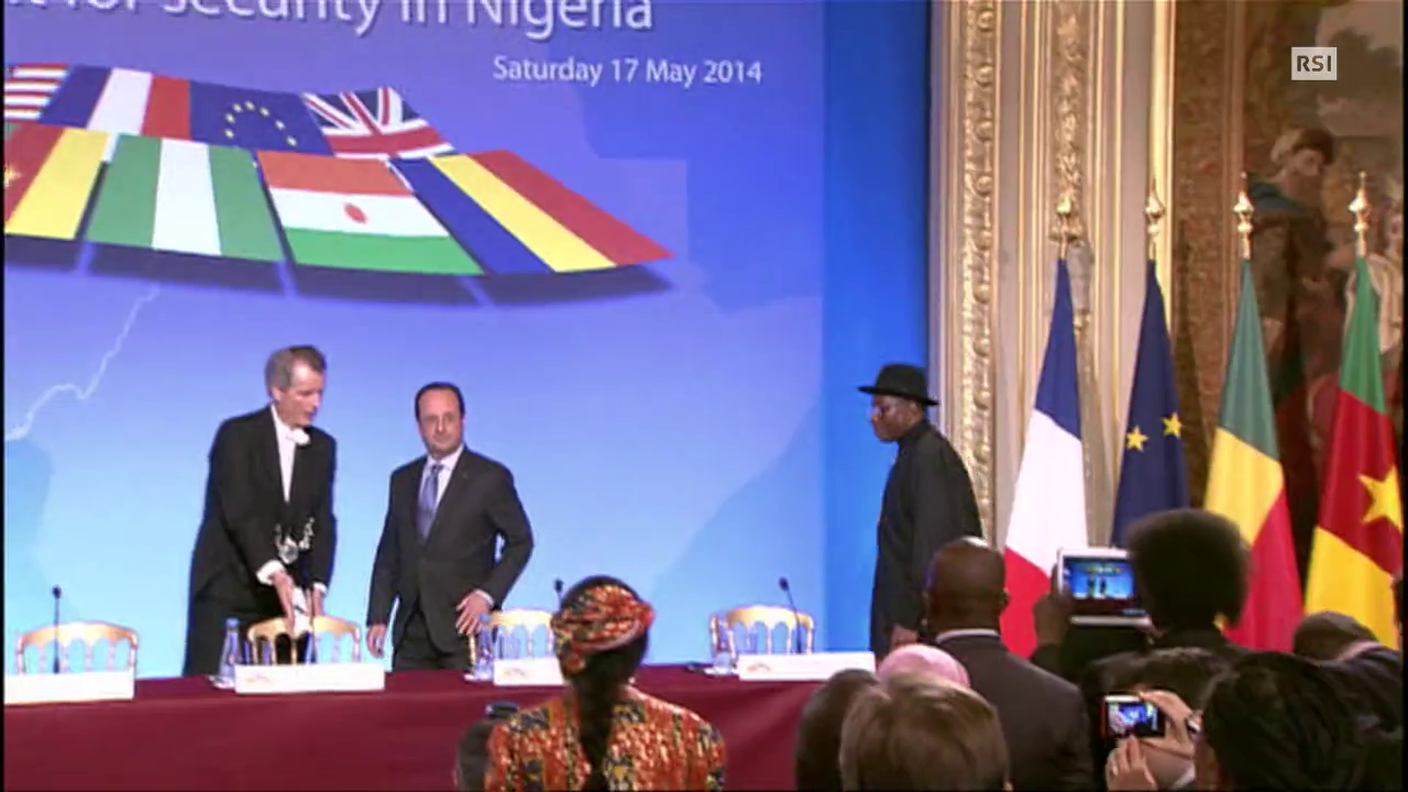 tg20 del 17.05.2014: "vertice per combattere boko haram" di laura giovara