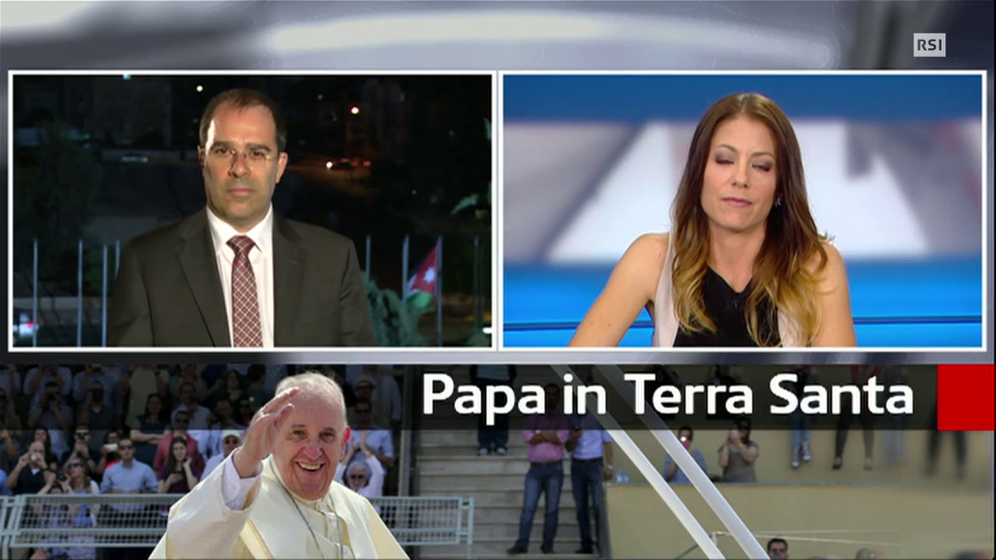 TG20 del 24/05/14: la corrispondenza dell'inviato Bruno Boccaletti