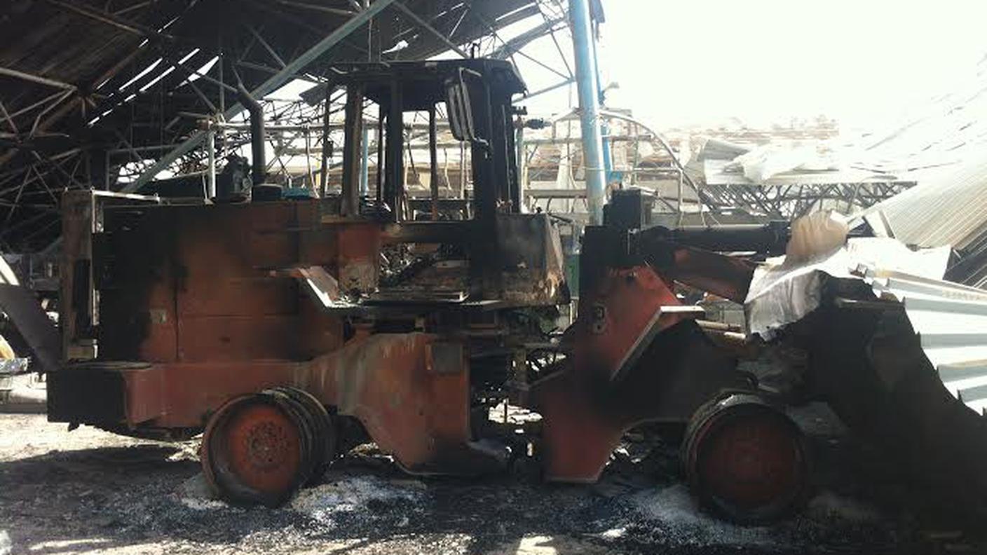 Fabbrica di piastrelle Tiles Eriz, nel nord della Striscia di Gaza, impiegava 70 operai.