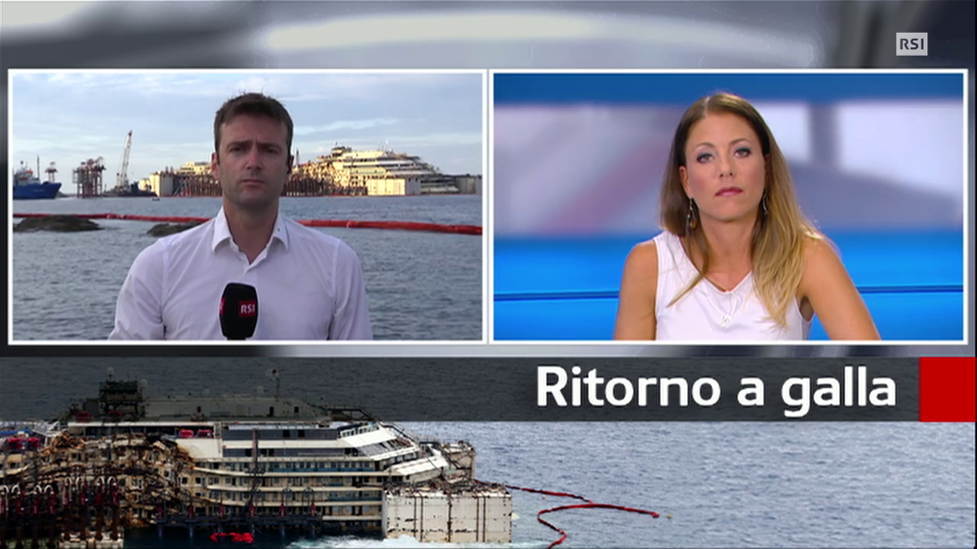 TG20 DEL 14.07.2014: "LA CORRISPONDENZA DALL'ISOLA DEL GIGLIO" DI NICOLA AGOSTINETTI