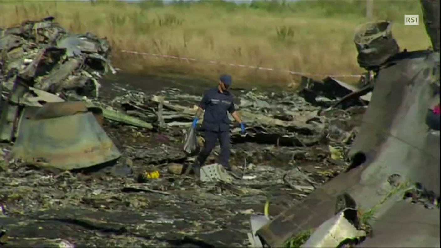 TG 20.00 del 21.07.2014: "Accuse e controaccuse sulla tragedia del boeing" di Valentina Cravero