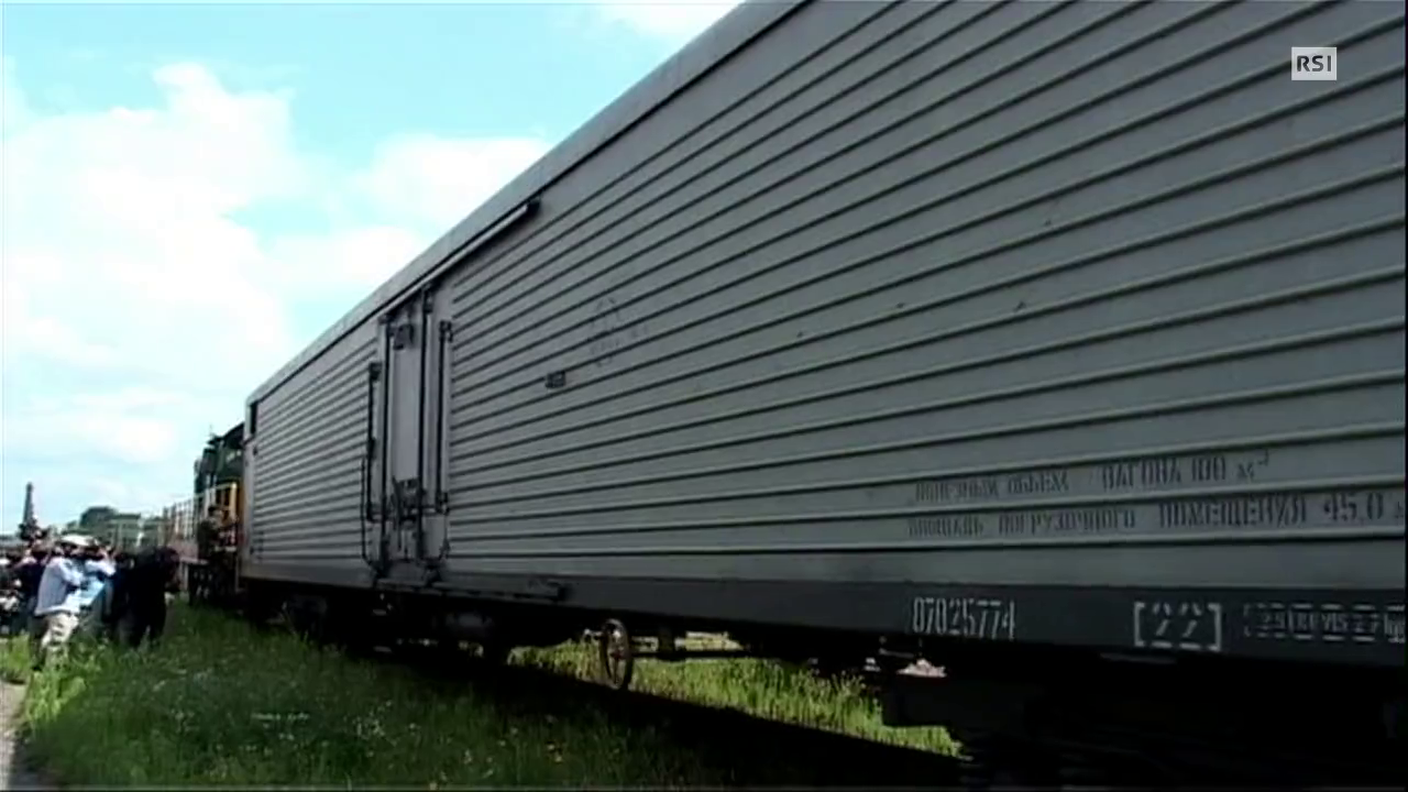 TG 20.00 del 22.07.2014: "Il treno con le vittime del Boeing, a Kharkiv" di Valentina Cravero