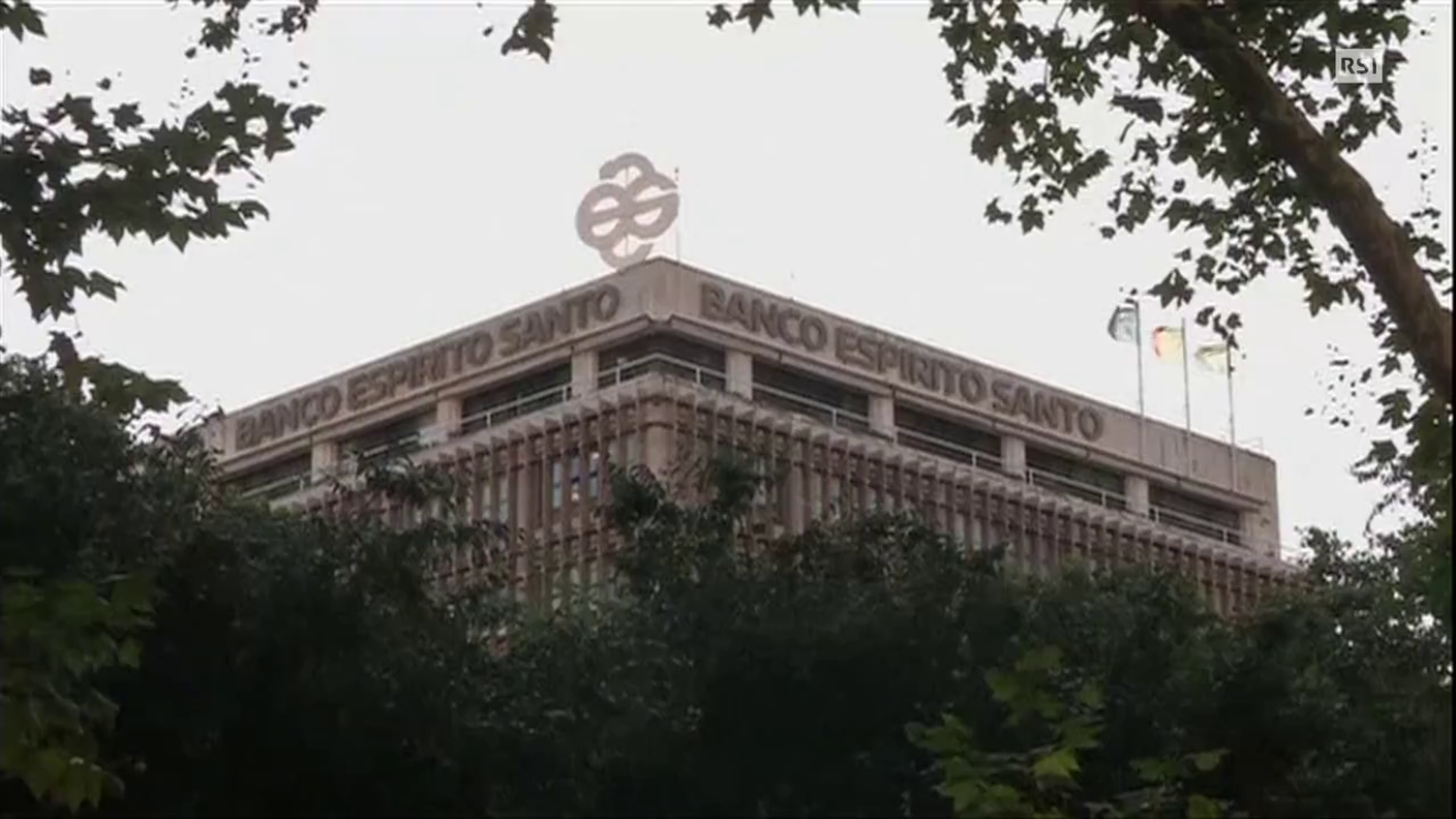 TG12.30 DEL 04.08.2014: "IL BANCO ESPIRITO SANTO SALVATO DALLO STATO" DI MATTIA COSTE