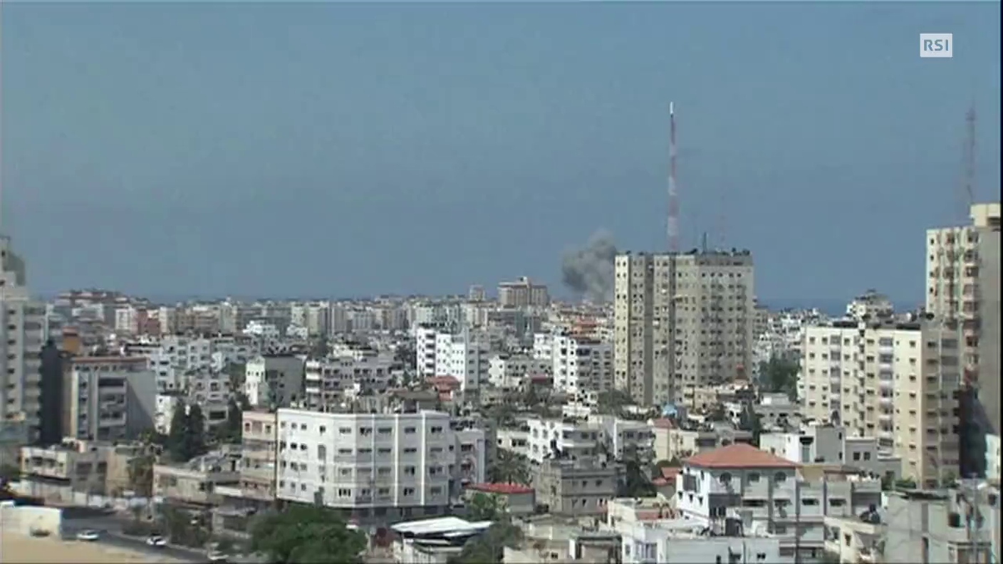 TG12.30 del 08.08.2014: "Israele riprende gli attacchi aerei" di Jonas Marti