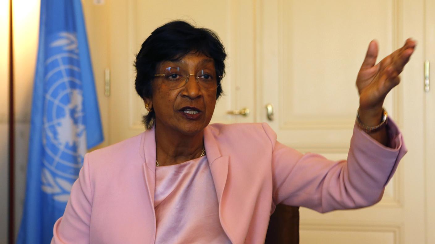 Navy Pillay usa parole forti sull'Iraq