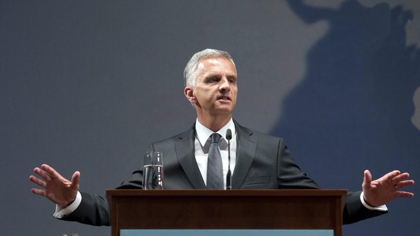 Il presidente della Confederazione, Didier Burkhalter