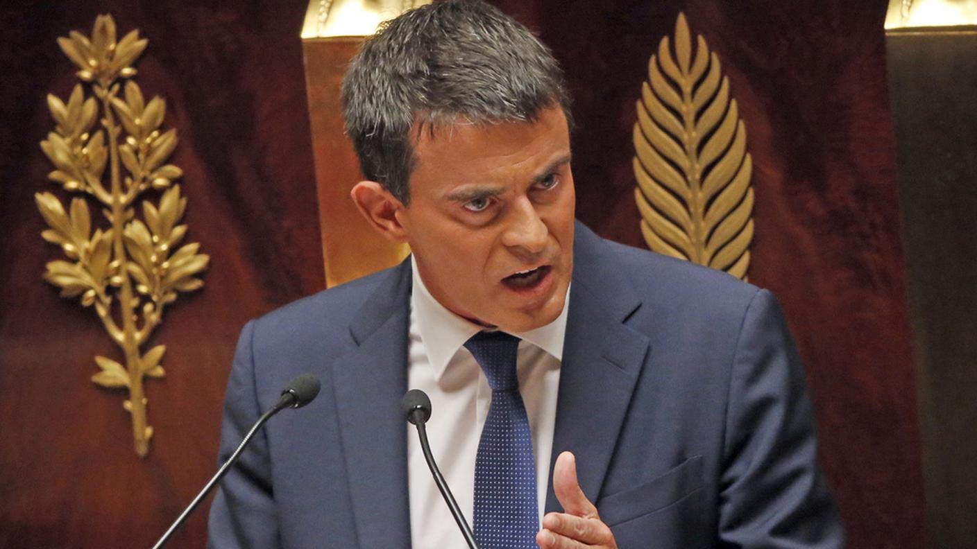 Il premier francese Manuel Valls