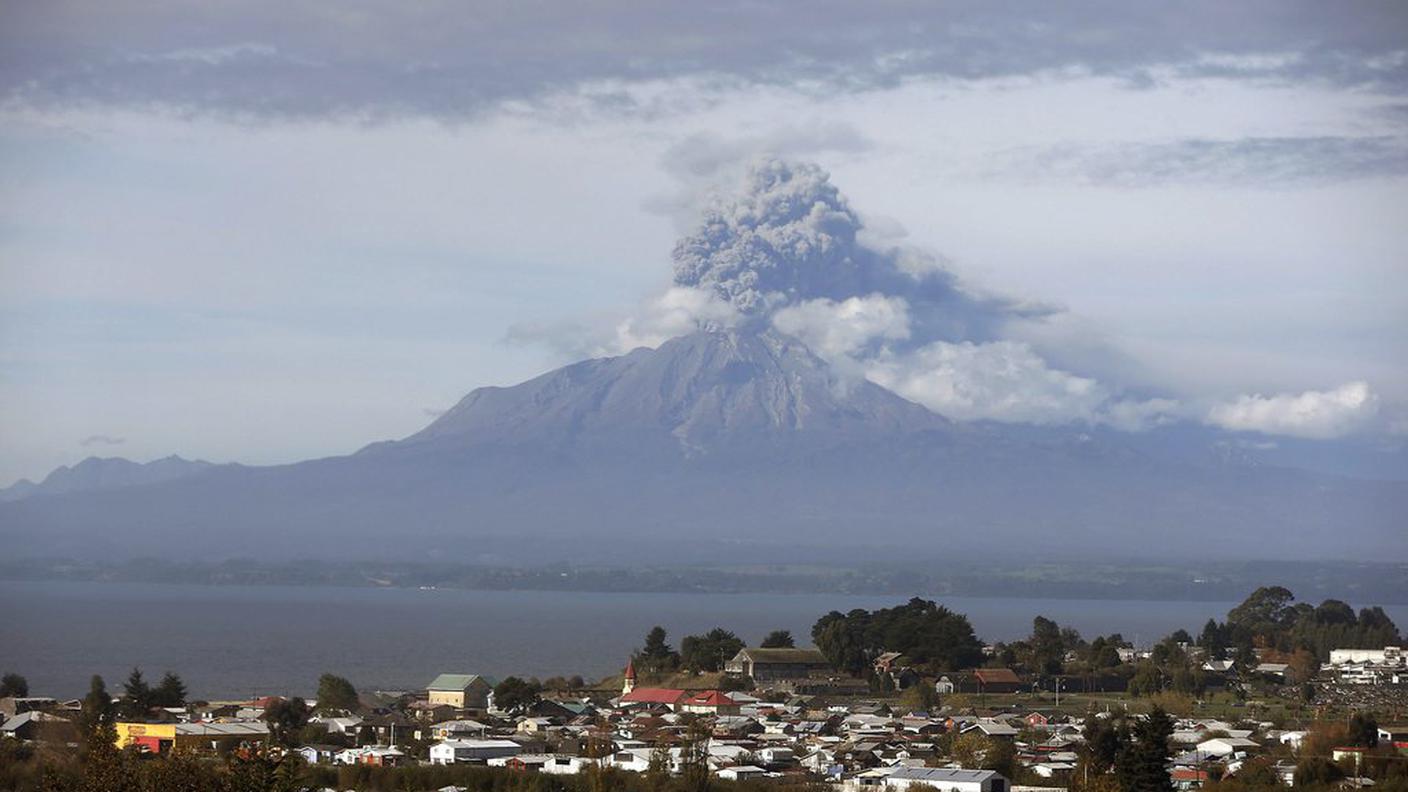 Le immagini della nuova eruzione del Calbuco