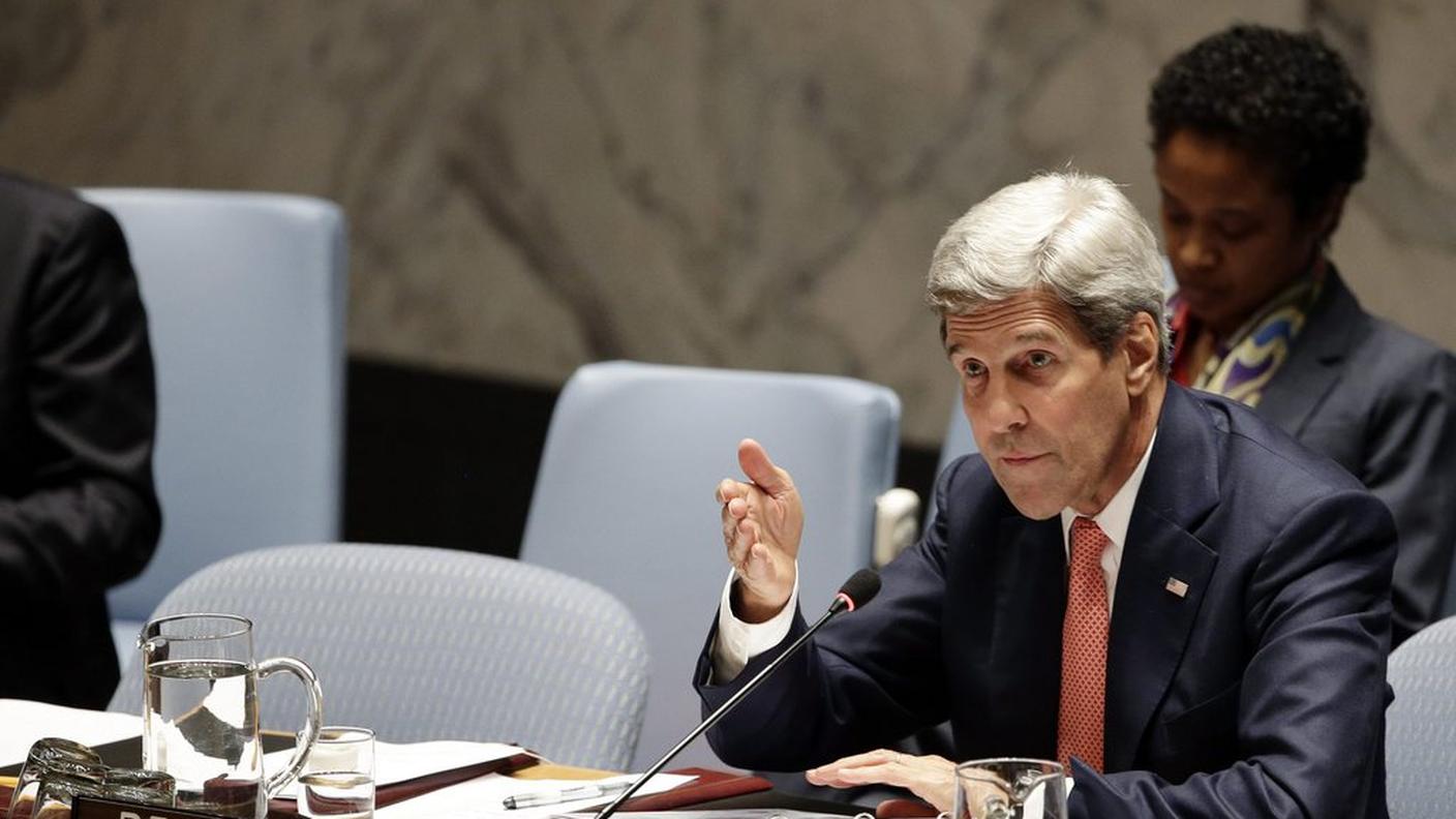 Il segretario di Stato americano, John Kerry