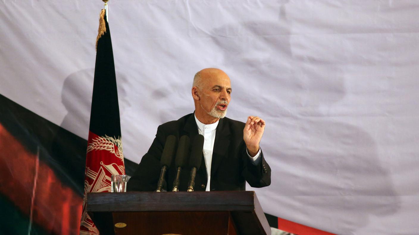 Il presidente dell'Afghanistan, Ashraf Ghani 