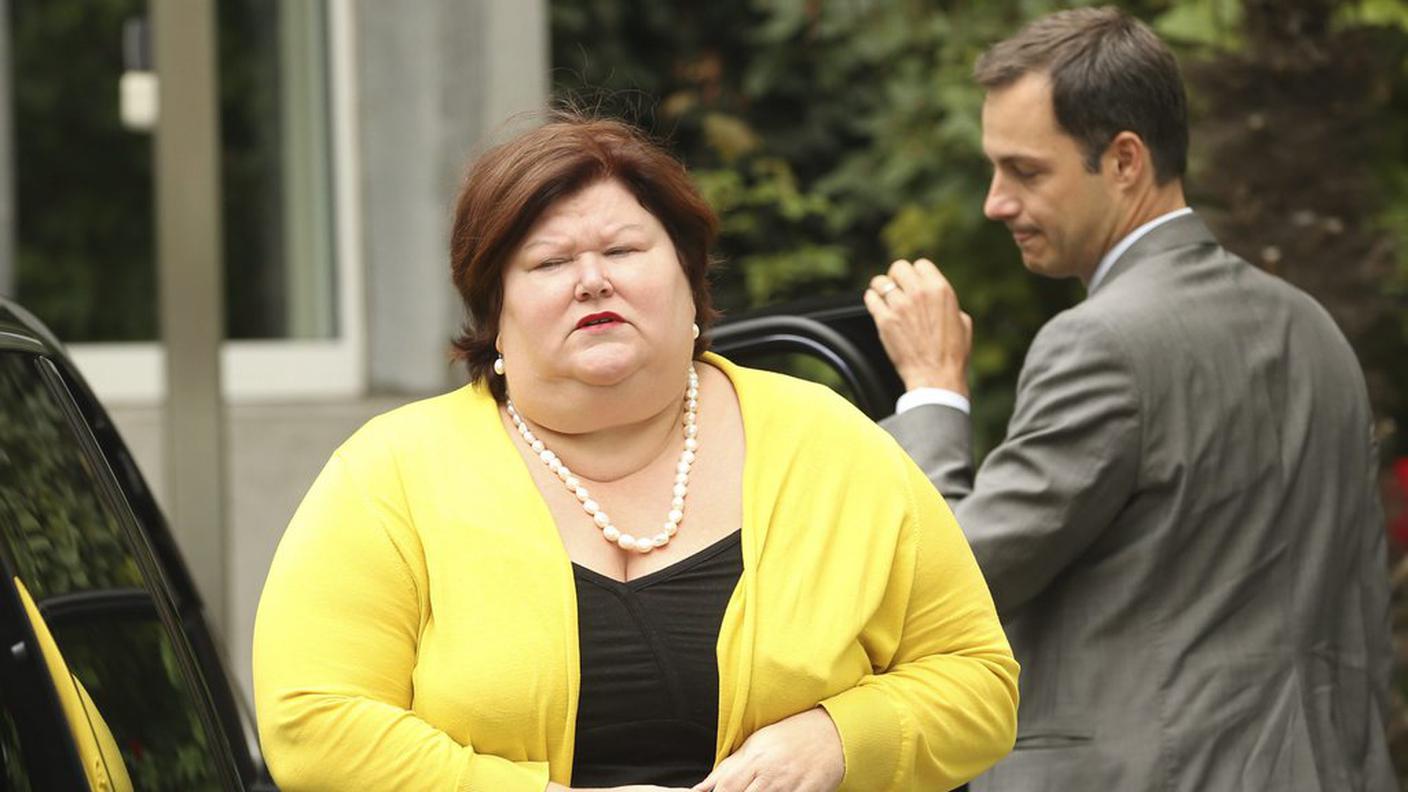 La ministra belga oggetto del tweet