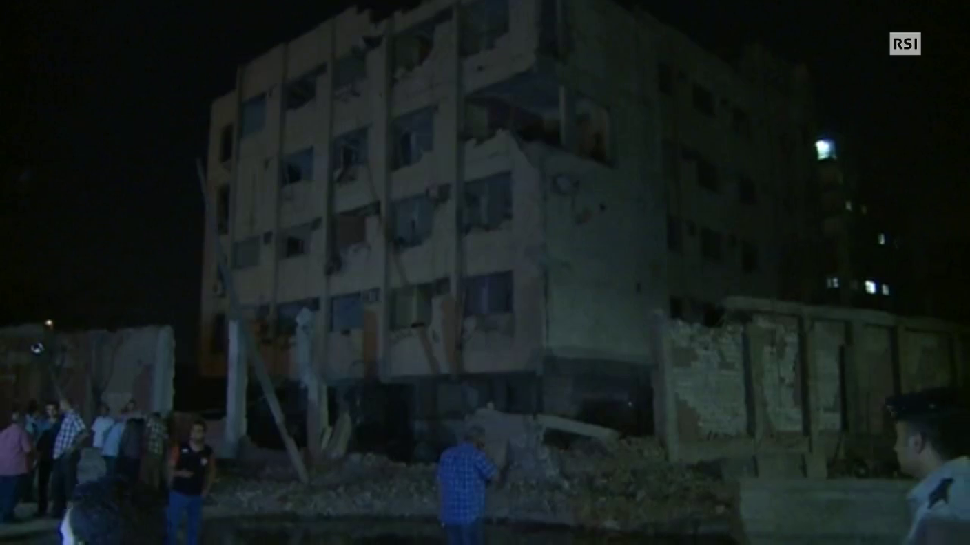 Le immagini degli attentati di giovedì al Cairo