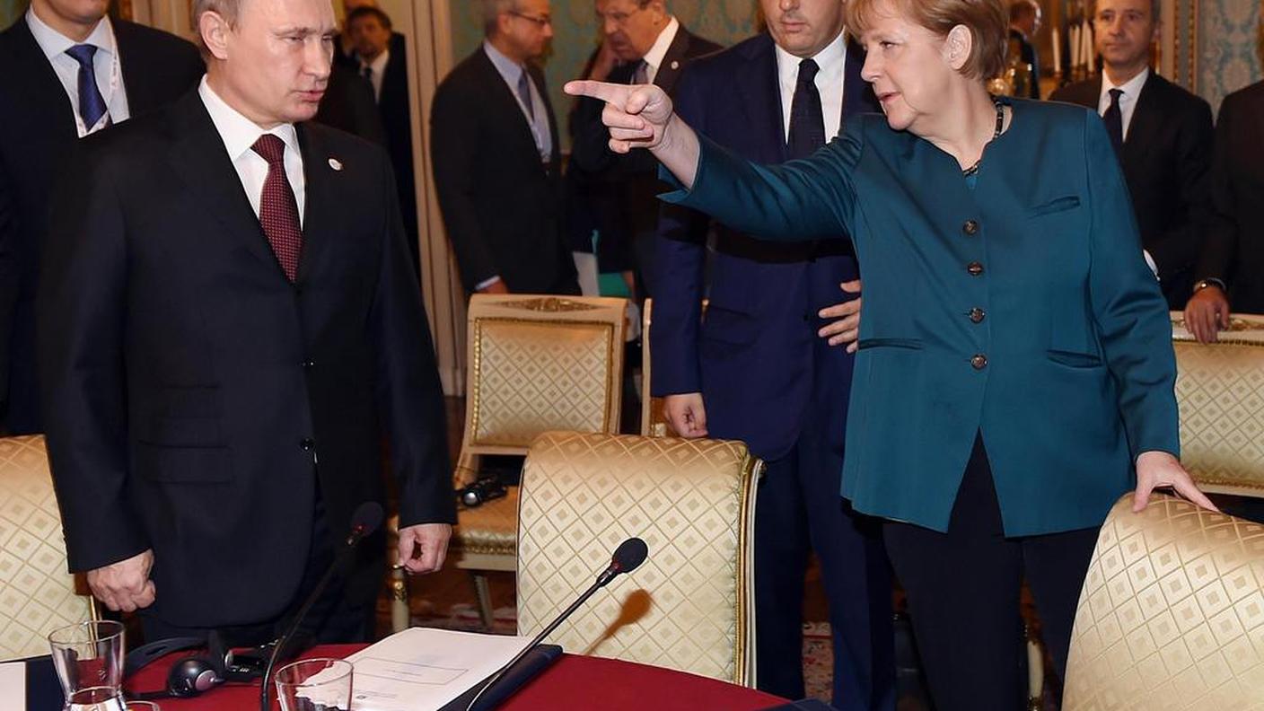 Angela Merkel non ha visto Vladimir Putin aperto al dialogo