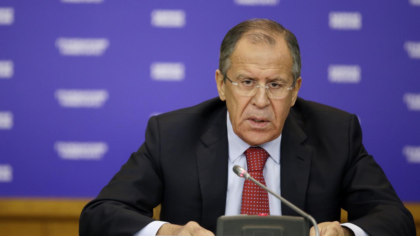 Il capo della diplomazia russa Lavrov