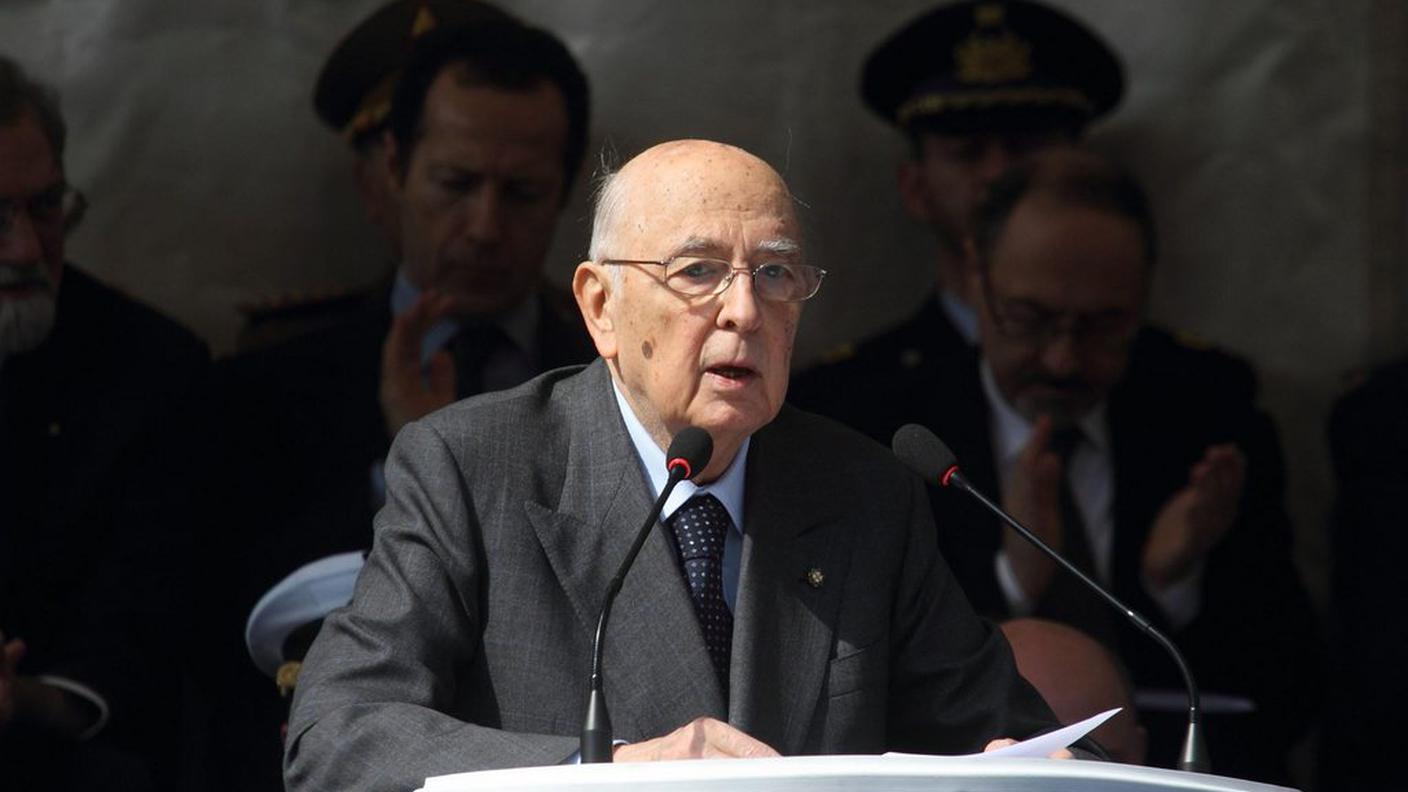 Il capo dello Stato italiano parla ai giudici di Palermo