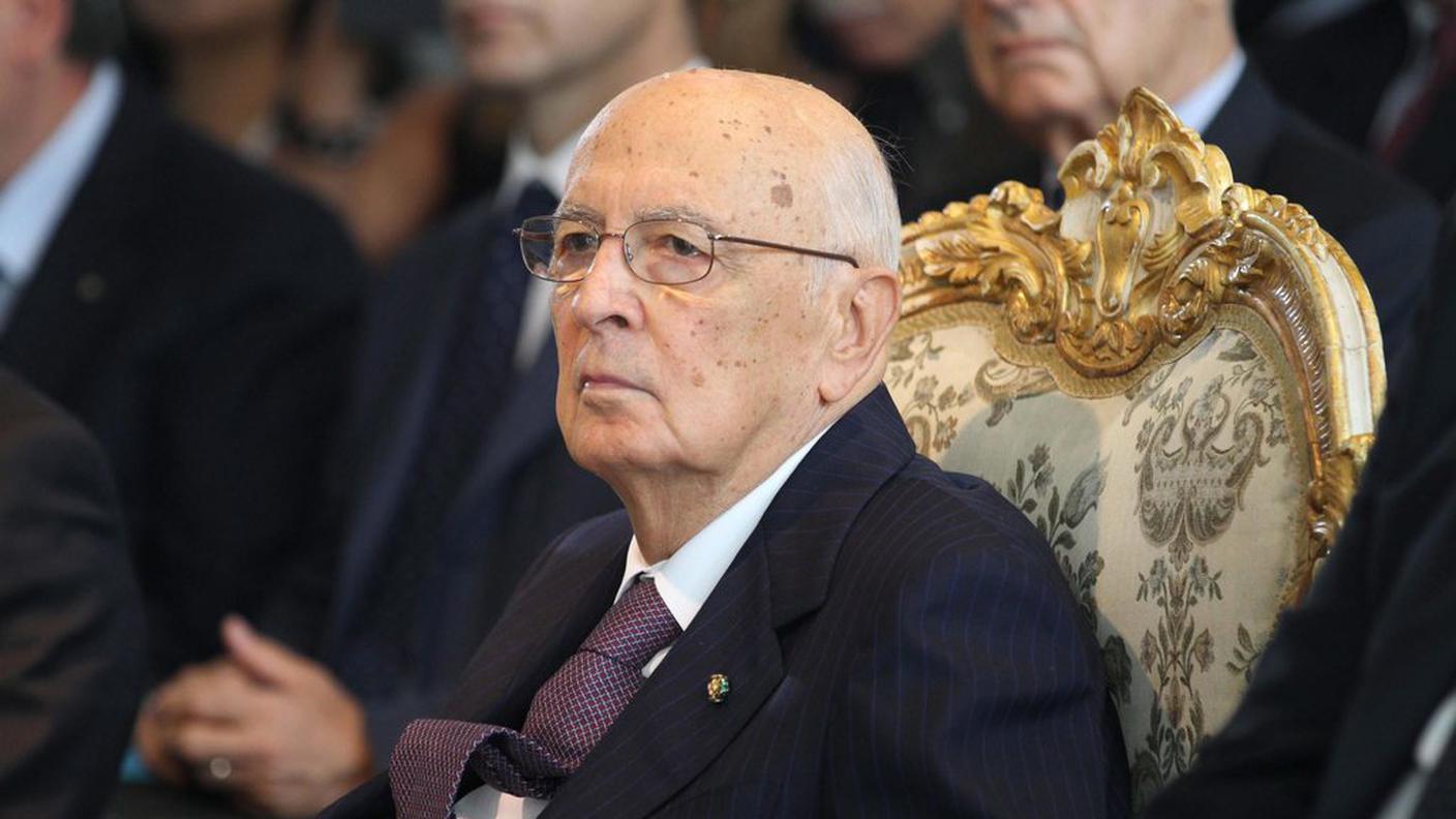 Giorgio Napolitano ha parlato con i giudici