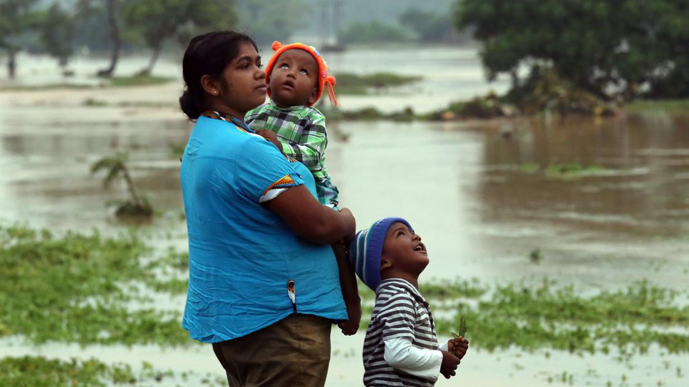 Sri Lanka colpito dalle piogge monsoniche