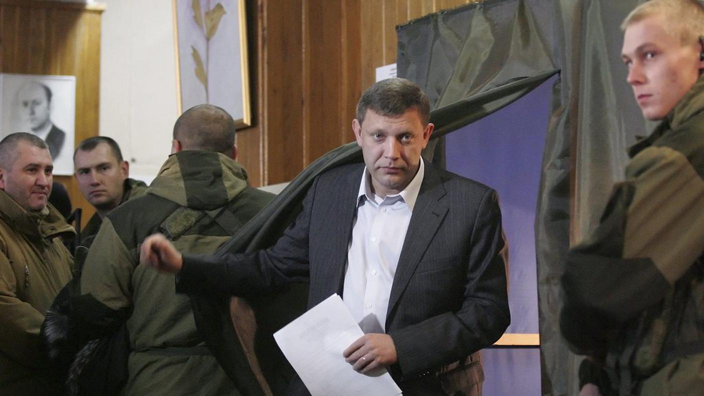 Alexander Zakharchenko, premier dell'autoproclamata repubblica di Donetsk