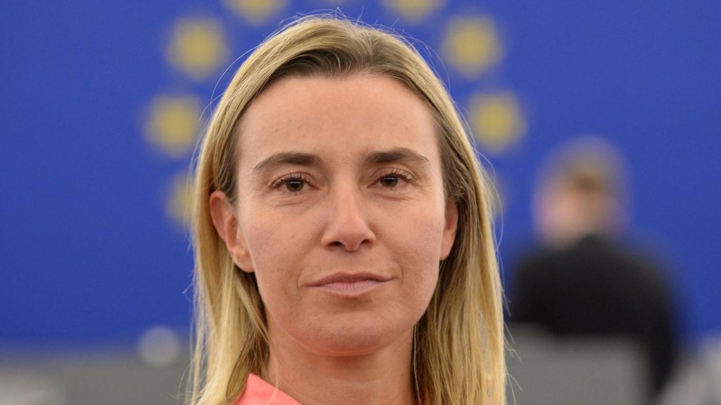 Federica Mogherini, alta rappresentante della politica estera dell'UE