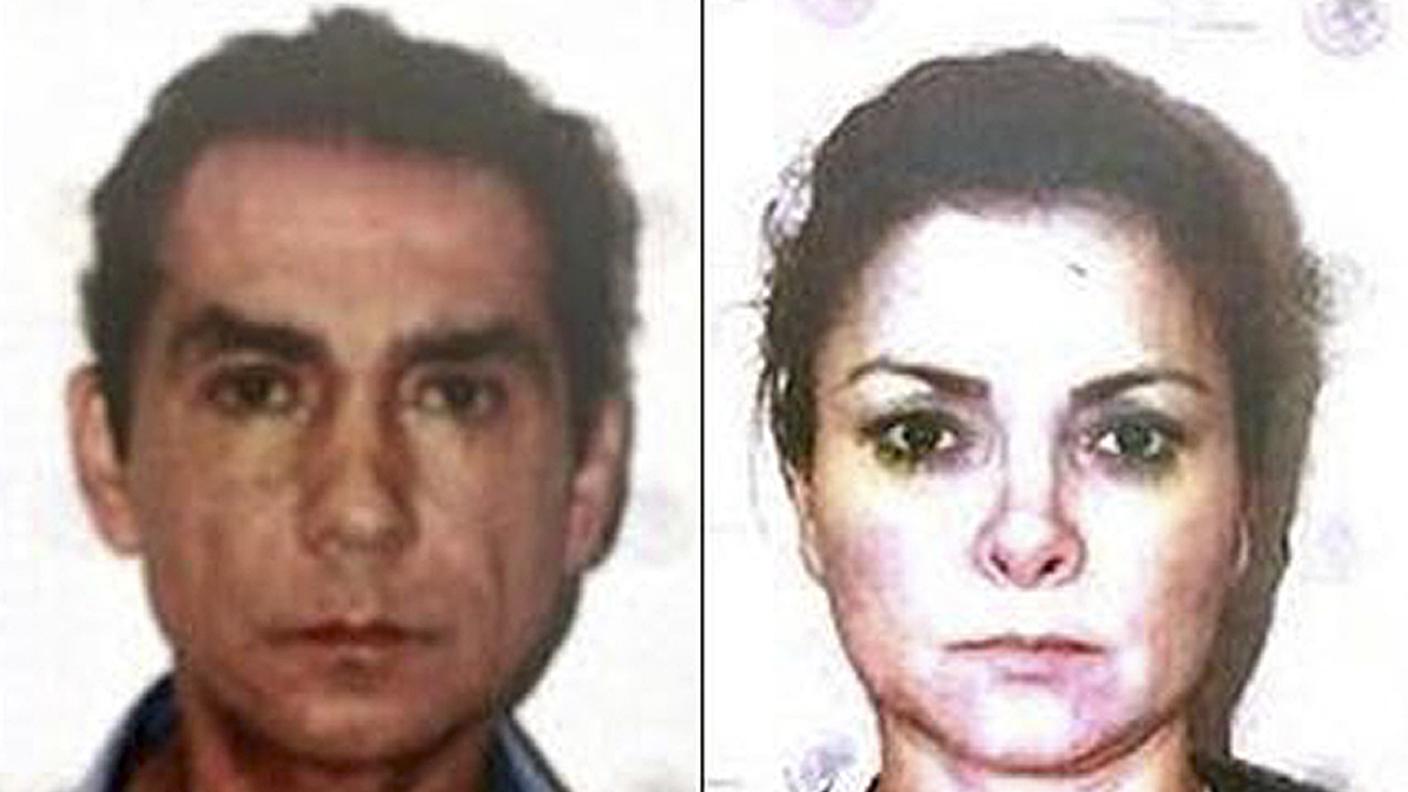 Il sindaco di Iguala con la moglie
