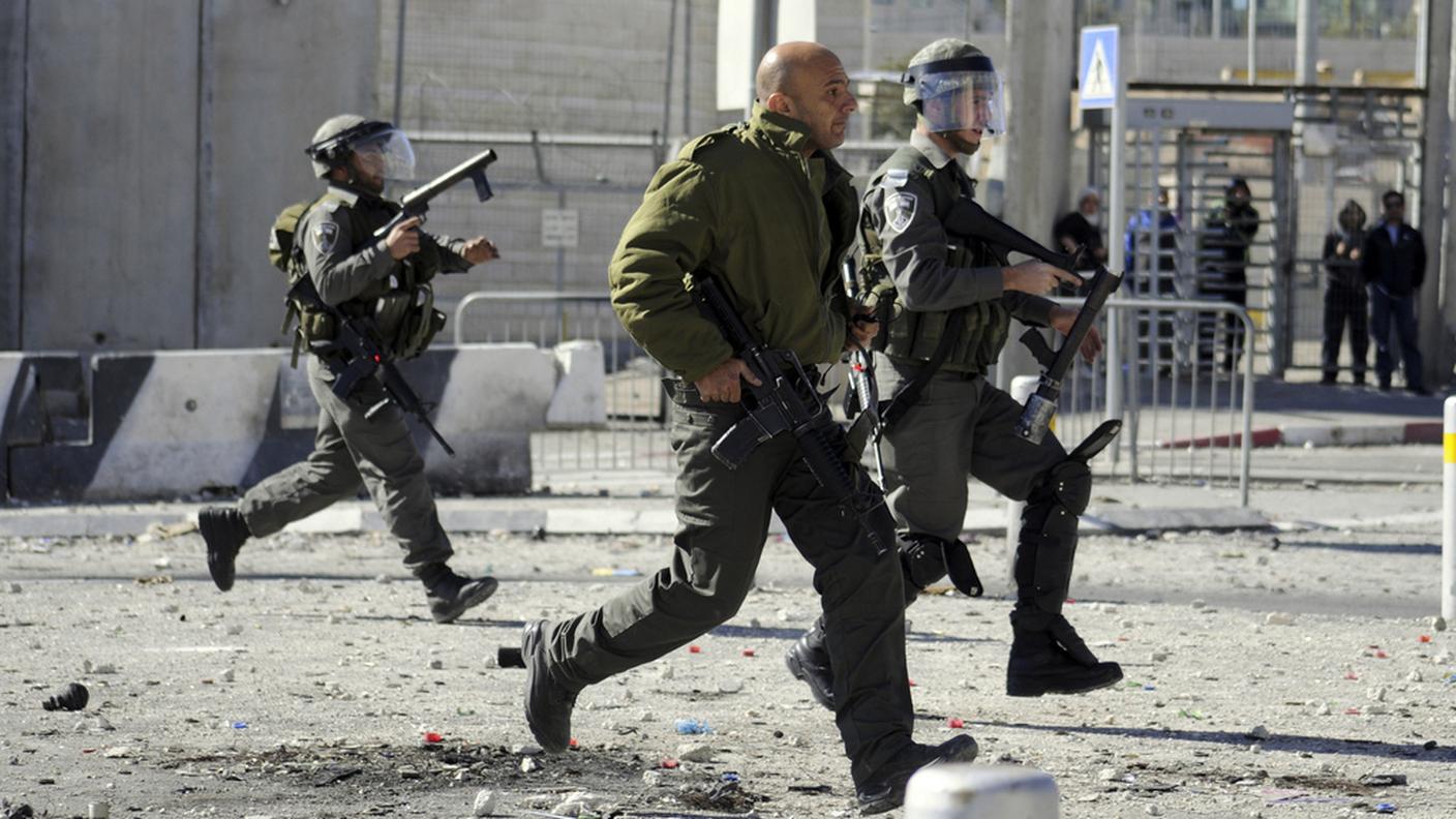 Forze dell'ordine israeliane in allerta