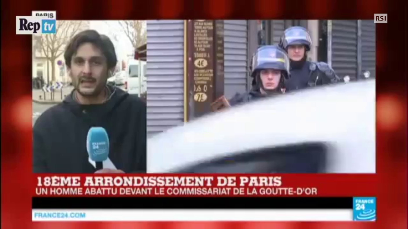 Parigi, uomo arrestato in diretta — Ma operazione non necessariamente collegata alla sparatoria
