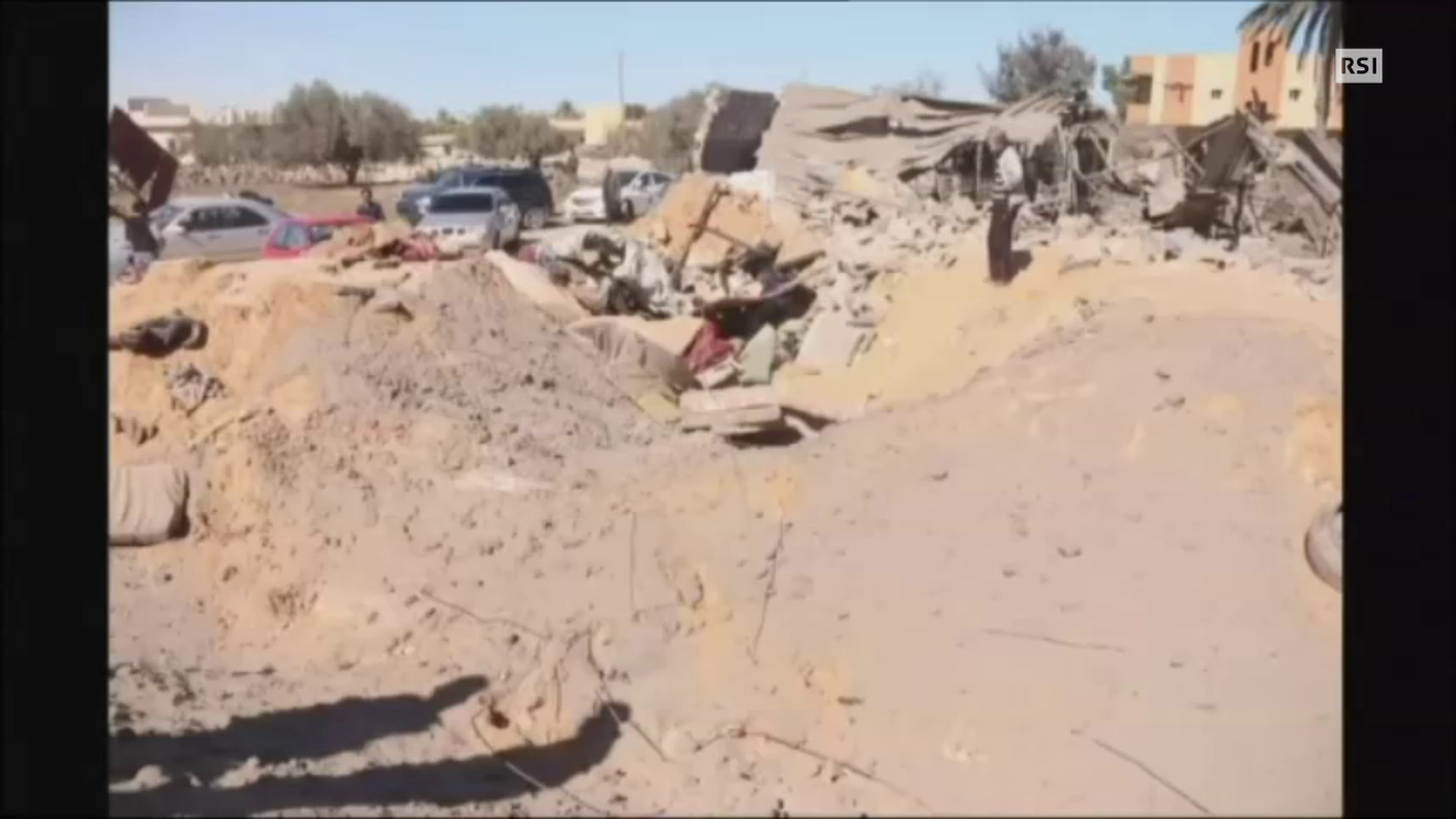 Le prime immagini del bombardamento in Libia - EBU