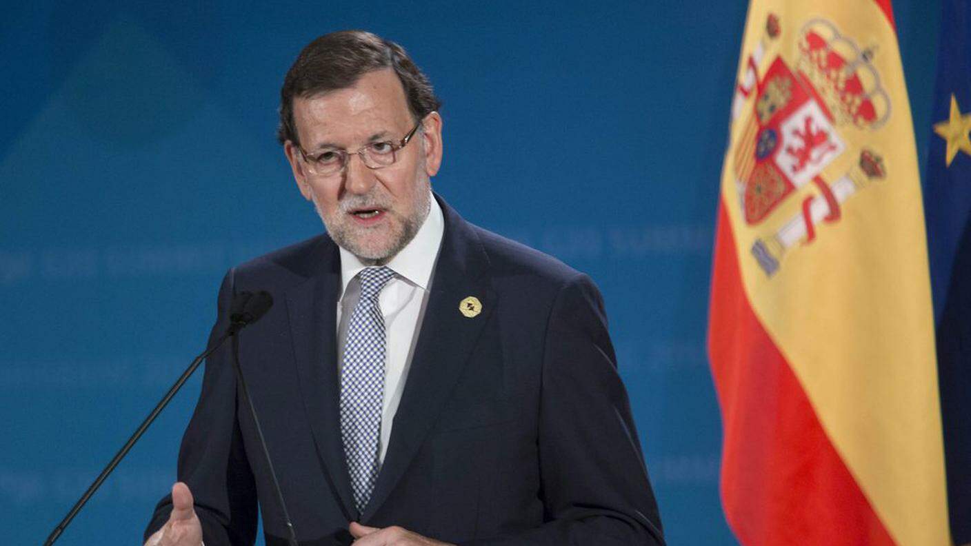 Il presidente del governo spagnolo, Mariano Rajoy