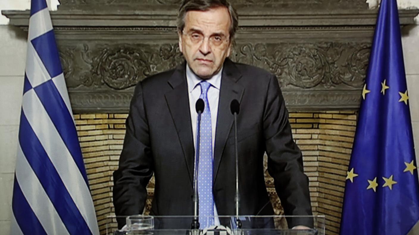 Preoccupazioni presidenziali per Samaras