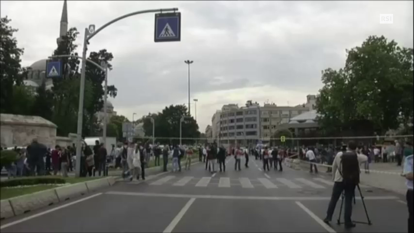 Le prime immagini dopo l'attacco (EBU)