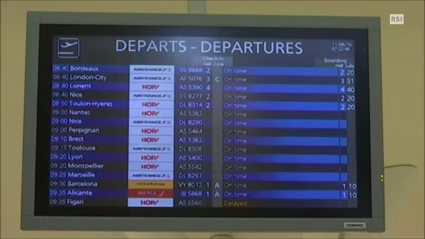Piloti Air France in sciopero - EBU