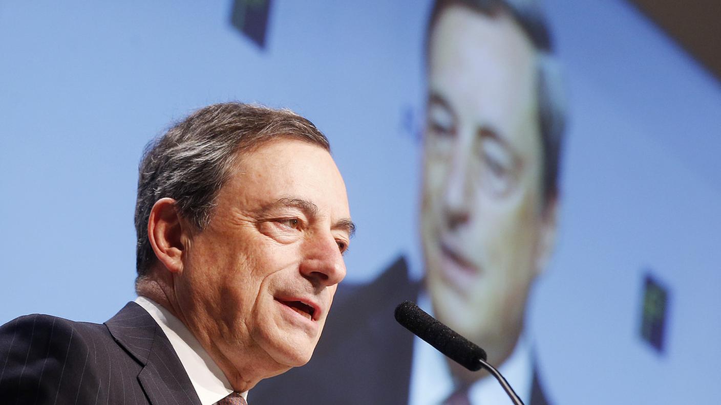 L'annuncio di Mario Draghi