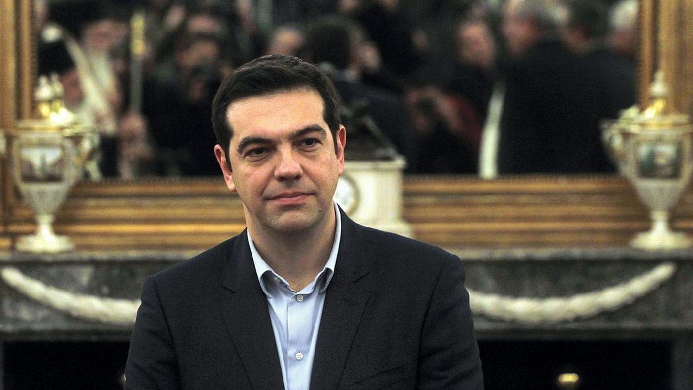 Il nuovo primo ministro greco Alexis Tsipras