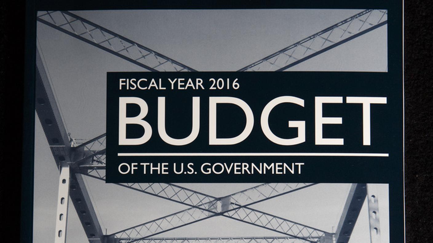 La copertina del voluminoso budget USA 2016