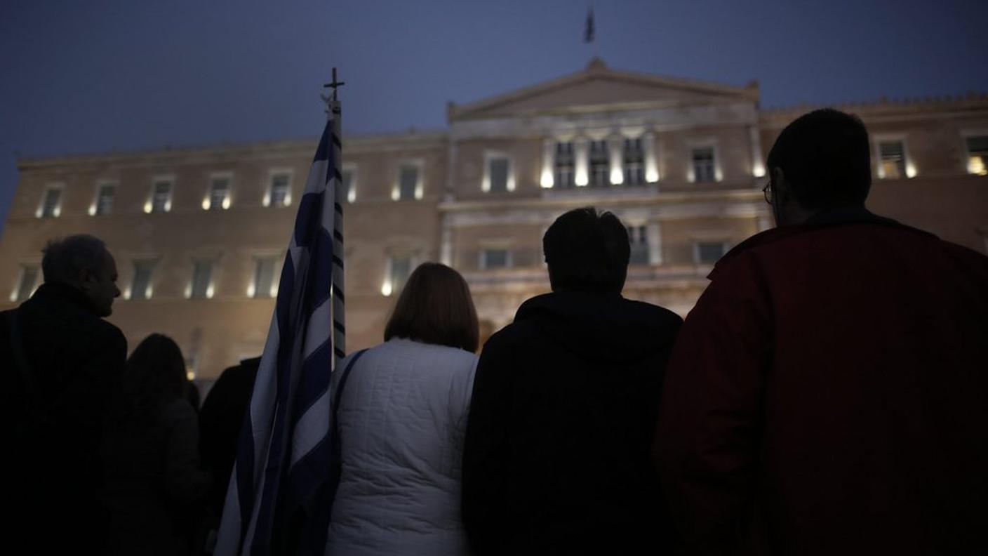Le immagini da piazza Syntagma