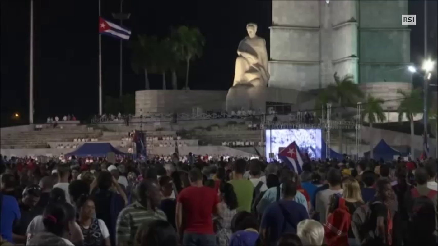 I cubani rendono omaggio a Fidel Castro (EBU)