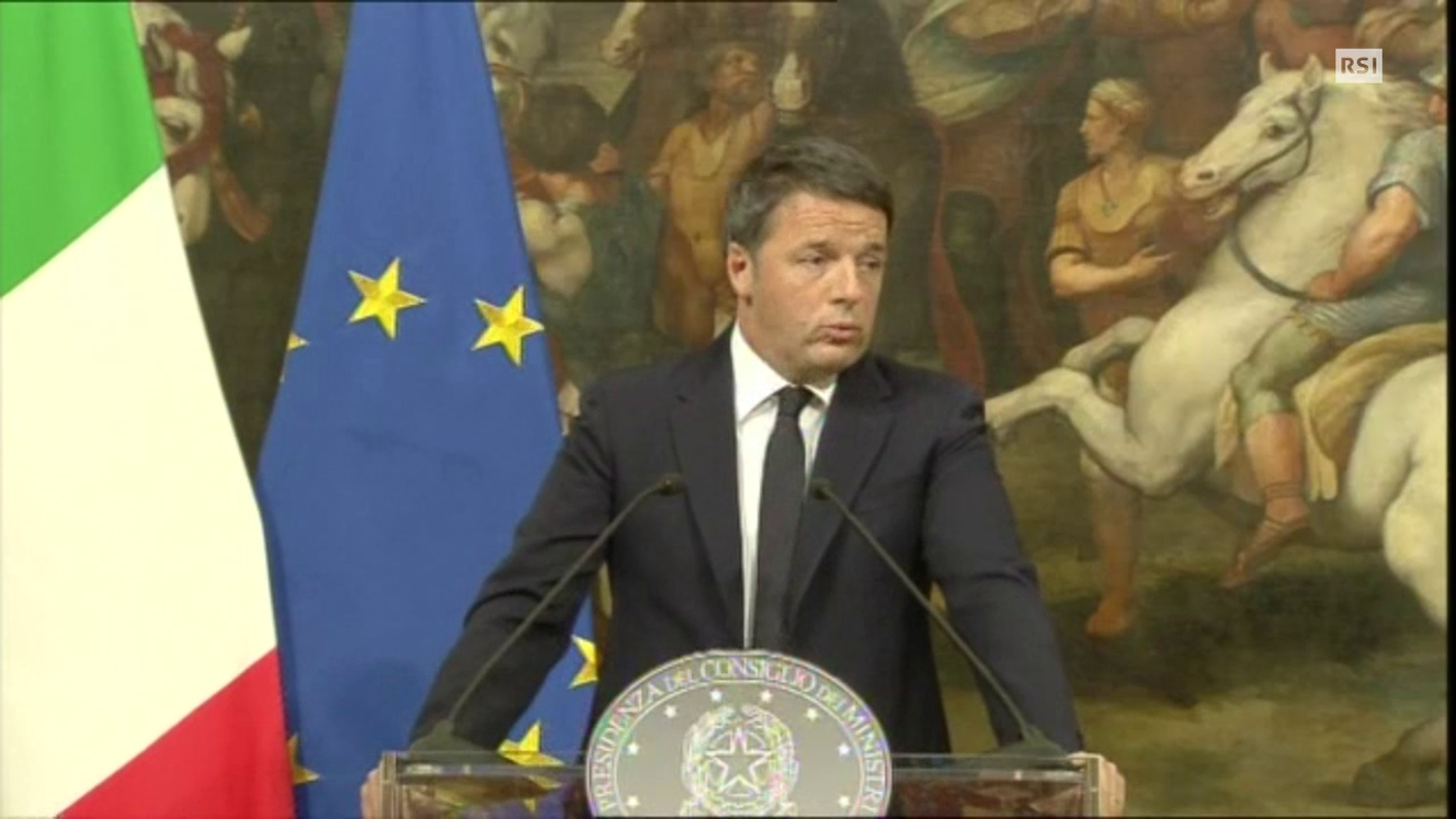 Il discorso di Renzi: "Volevamo vincere, non partecipare" - EBU