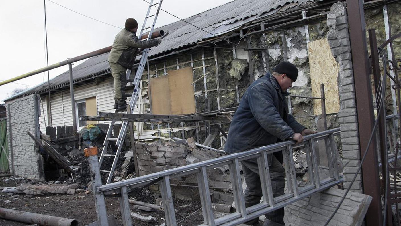 Dalla Russia arriva materiale per la ricostruzione delle case distrutte