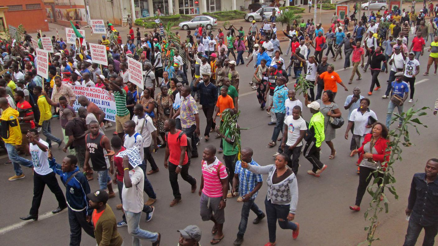 Il 7 febbraio proteste avevano avuto luogo anche in Camerun