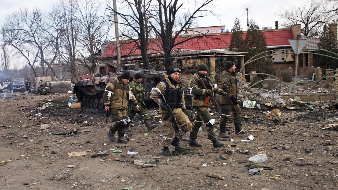 Separatisti a Debaltseve